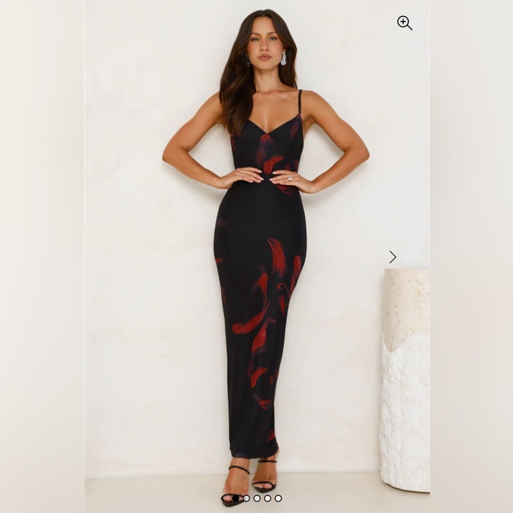 Love Based Mesh Maxi Dress